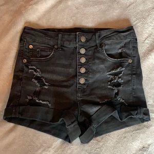 American Eagle high waisted jean shorts
